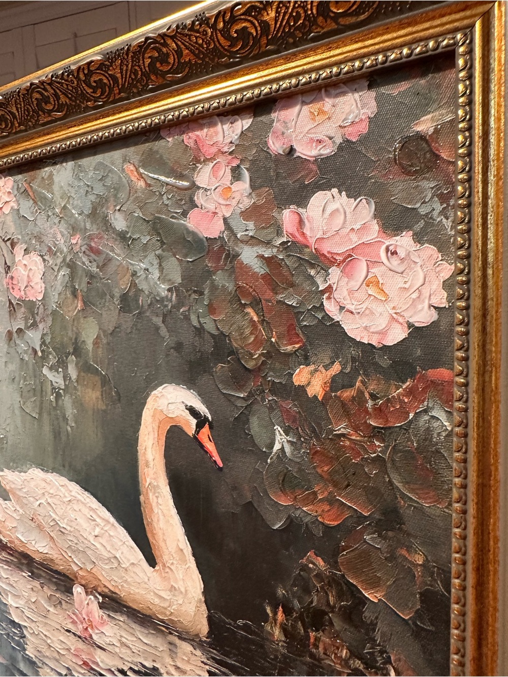 15x15” Swan lake art - Picture 14 of 16